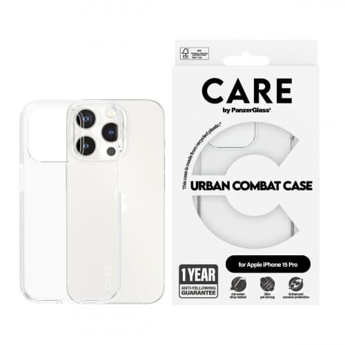 CARE by PanzerGlass® Flagship Case Transparent Urb