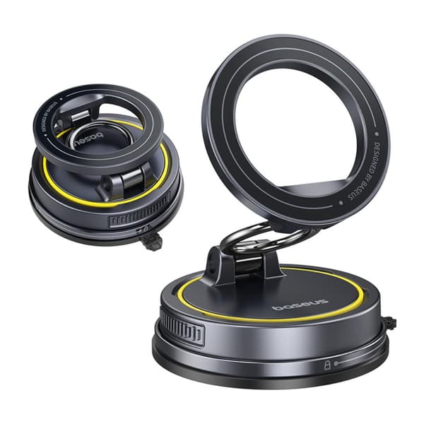 Baseus PrimeTrip VC2 Flex Magnetisk Bilhållare Sugkopp Version Svart svart