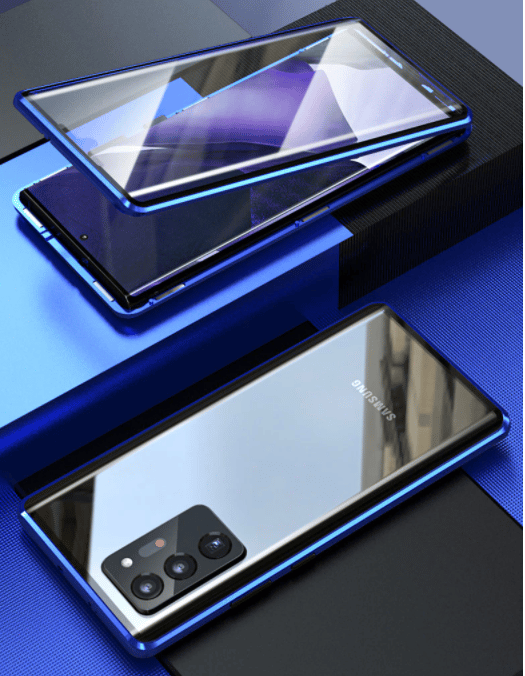 Metallskal för Samsung S20 Plus Blå