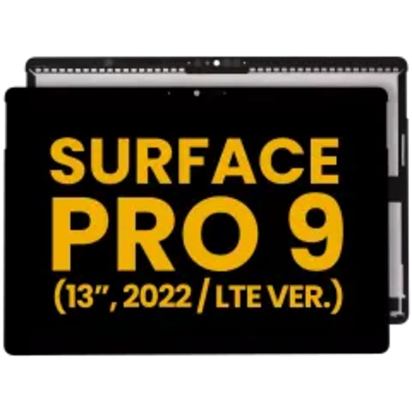 LCD-enhet med digitizer för Microsoft Surface Pro 9:e 13\" (endast LTE-version) (renoverad) (alla färger)