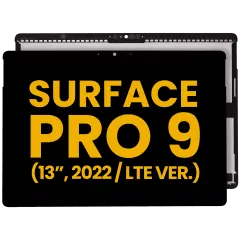 LCD-enhet med digitizer för Microsoft Surface Pro 9 (endast LTE-version) (renoverad) (alla färger)