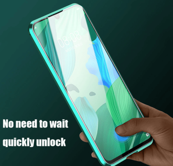 metallfodrall till Huawei p30 pro silver