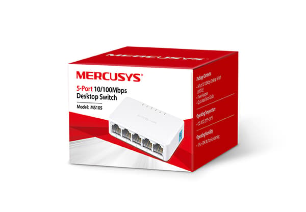Mercusys MS105 Switch 5-port Fast Ethernet
