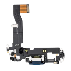 Laddningsport Flexkabel för iPhone 12 Pro (Använd OEM-dragning) (Pacific Blue) blå