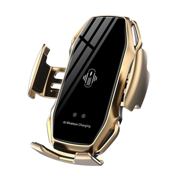 FLOVEME Qi Snabb trådlös mobilladdare med bilmonterad |guld