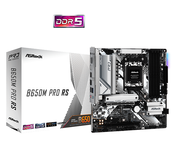Asrock B650M PRO RS - mATX AM5