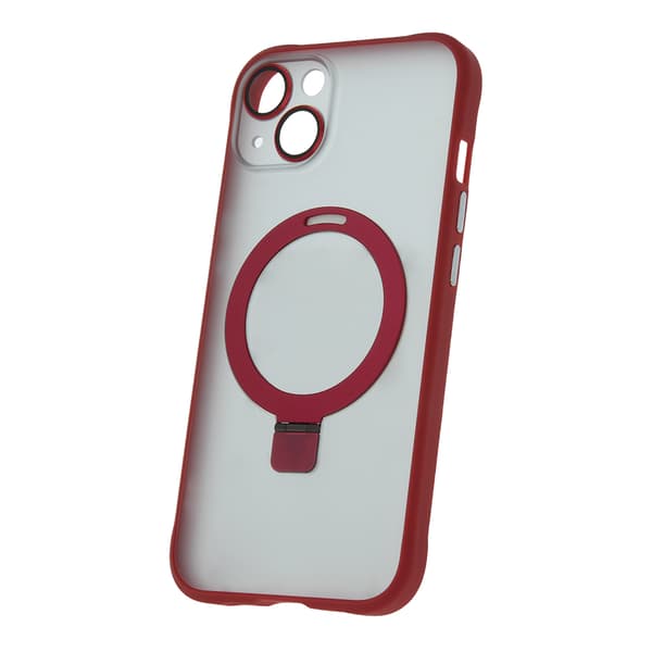 Mag Ring-fodral för iPhone 13 6,1\" röd