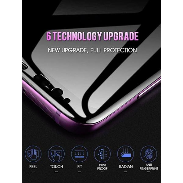 HELTÄCKAND  för  Samsung GALAXY S7 Edge svart