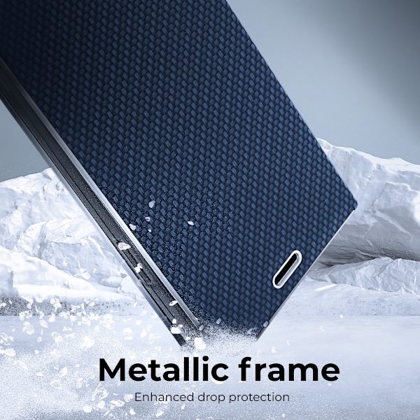 Luna Carbon för APPLE IPHONE 12 MINI blå