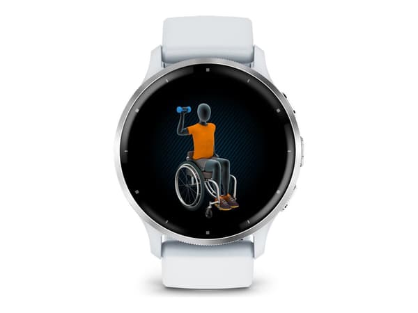 Garmin Venu 3 45 mm Sölv vit SmartWatch