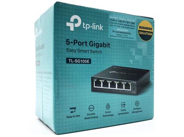 TP-Link JetStream TL-SG108E Switch 8-porte Gigabit