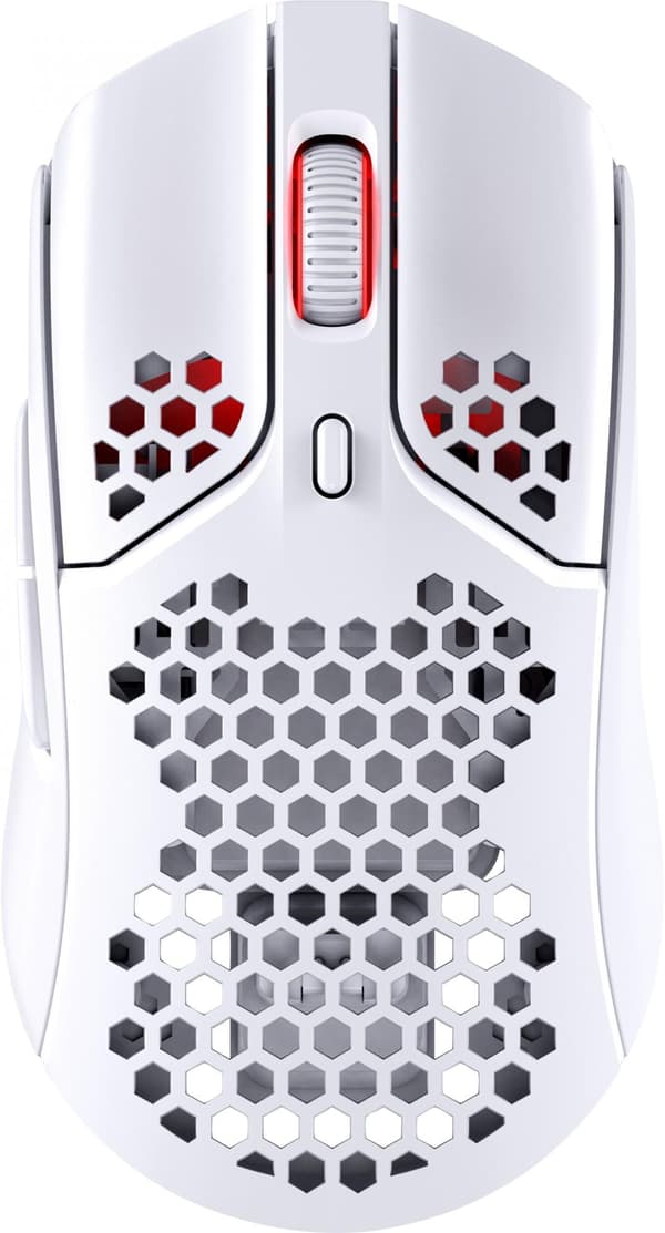 HyperX Pulsefire Haste Optisk trådlös Pink vit