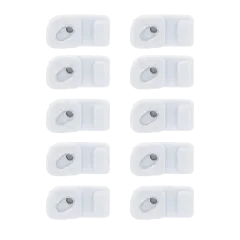 Blixtljus / Ström Flex Fäste Med Mikrofonnät För iPhone 12 Pro (10-pack)