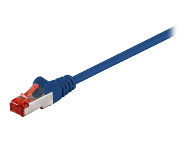 goobay CAT 6 SFTP, PiMF 1m Patchkabel Blå blå