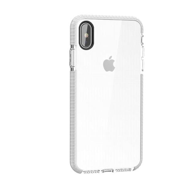 Hög genomskinlighet TPU + D30 fodral för iPhone Xs max