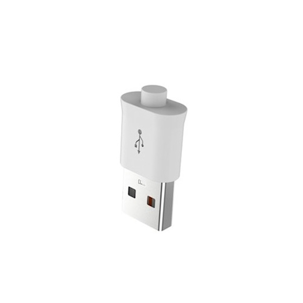Devia-kabel Smart EC081 USB - MicroUSB 1,0 m 2,1A vit