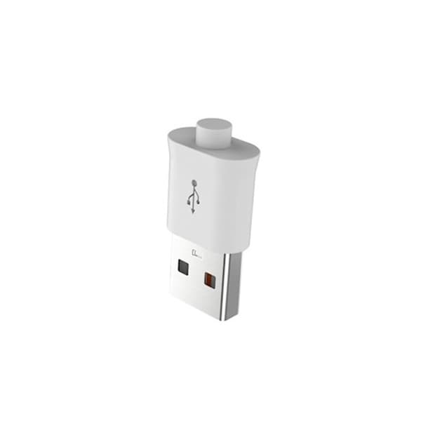 Devia-kabel Smart EC081 USB - MicroUSB 1,0 m 2,1A vit vit