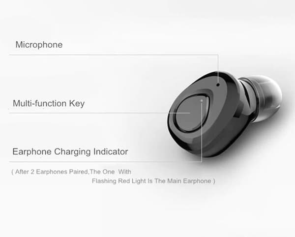 trådlöda Hörlurar X18 Mini True Wireless Earbud