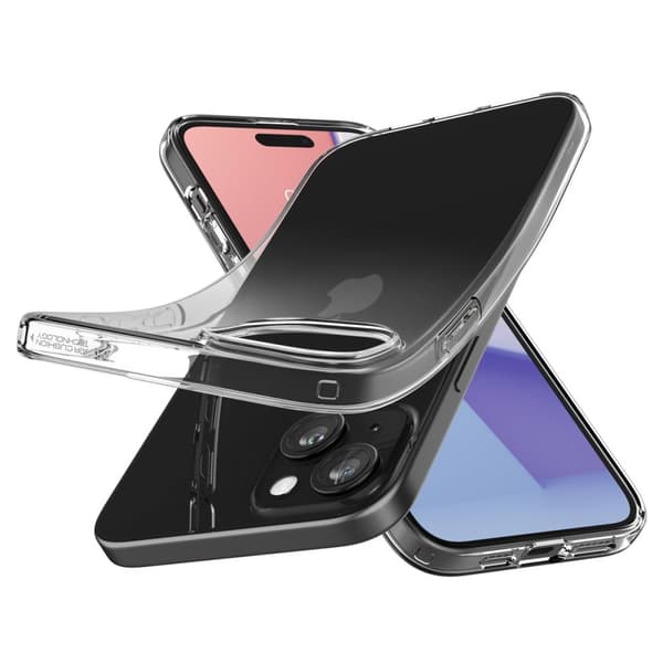 Spigen Liquid Crystal fodral för iPhone 15 Plus kristalltransparent