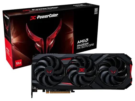 PowerColor AMD Radeon RX 9070 GRE Red Devil 12GB GDDR6 SDRAM