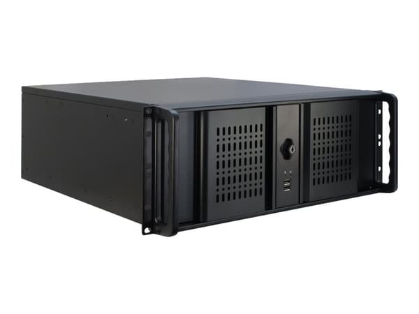 Inter-Tech Glideskinnepakke till rack Silver silver