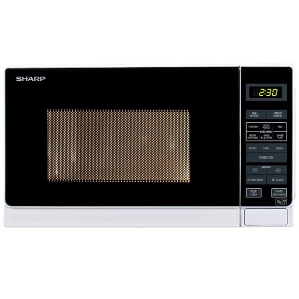 Sharp Mikrobölgeovn Fritstående 800W 20liter vit
