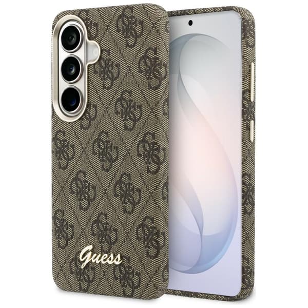 Guess fodral 4G Script MagSafe för Samsung Galaxy S26 brun brun