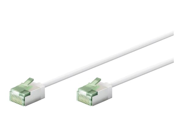 goobay CAT 8.1 U/UTP, Unshielded 15cm Patchkabel vit vit