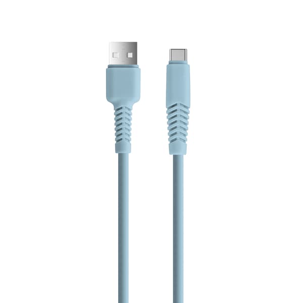 Setty kabel USB - USB-C 1,5 m 2,1A KSA-C-1 523 blå blå