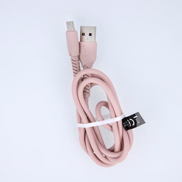 Maxlife MXUC-04 kabel USB - USB-C 1,0 m 3A rosa rosa