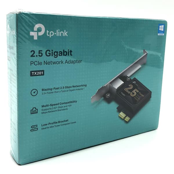 TP-Link TX201 V1 Netvärksadapter PCI Express 2.1 x4 2.5Gbps
