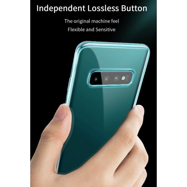 Stötdämpande Silikon Fodral för Samsung S10 plus