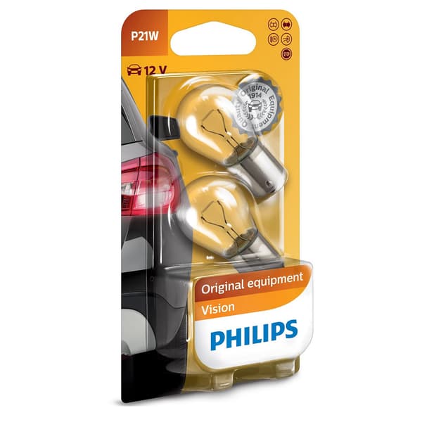 Philips Billampa P21W 2st 12V 21W 12498B2