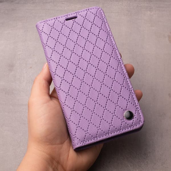 Smart Caro case for iPhone 16 pro max purple