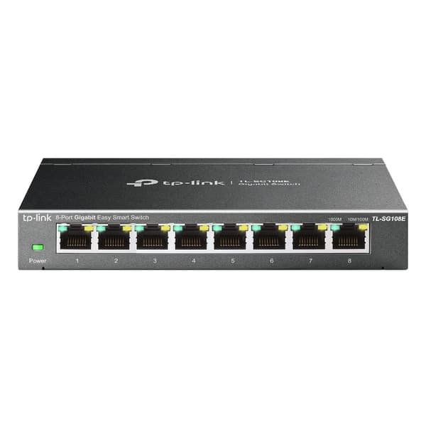 TP-Link JetStream TL-SG108E Switch 8-porte Gigabit