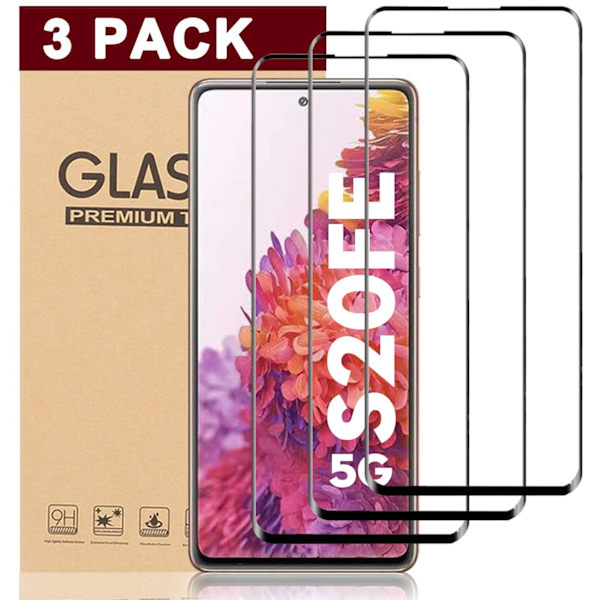 [3-pack] för Samsung Galaxy S20 FE skärmskydd