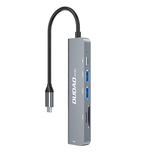 Dudao A15H 6-i-1 Typ-C Adapterdockningsstation