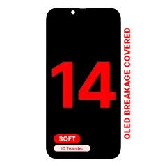 OLED-enhet för iPhone 14 (Eftermarknad Pro: XO7 Soft)