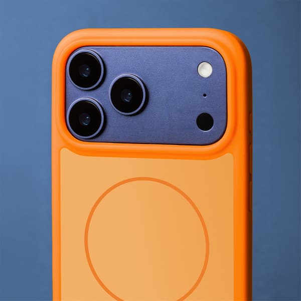 Frame Thin Mag-fodral för iPhone 14 6,1\" orange