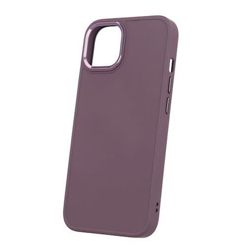 Satinfodral för iPhone 14 Pro 6,1" vinröd