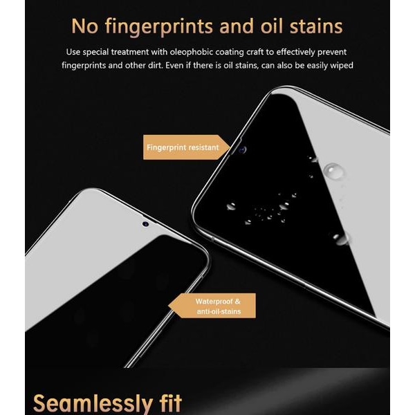 9D härdad glas för samsung A30/A50