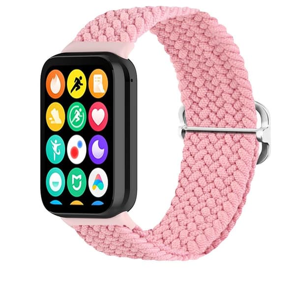 FLÄTAD REM MI BAND 8 PRO/M8 PRO (1) ROSA
