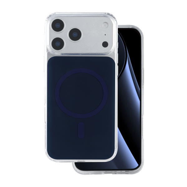 Lowkey Mag för iPhone 17 Pro mörkblå