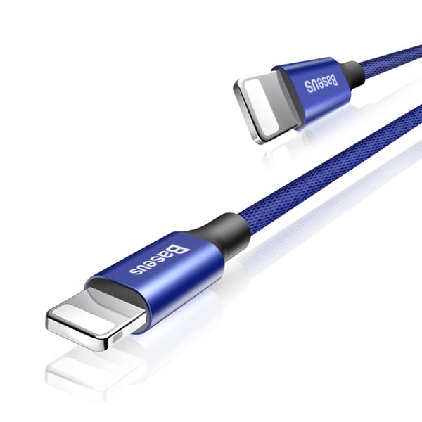 Baseus Yiven USB - Lightning-kabel 1,2 m 2A marinblå blå