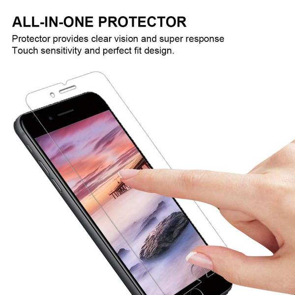 3 st iphone Xr skärmskydd 2.5D Transparent