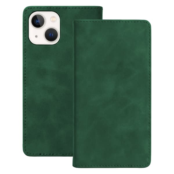 Smart Suede-fodral för iPhone 11 grön