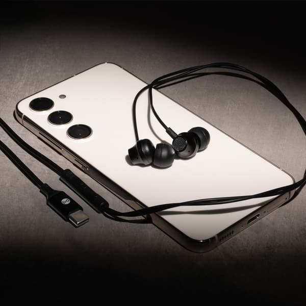 Forever trådbundna hörlurar EP-02 USB-C svart