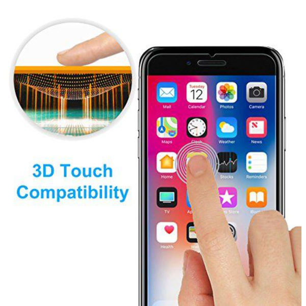 3 st Härdat glas för iphone 7/8 plus