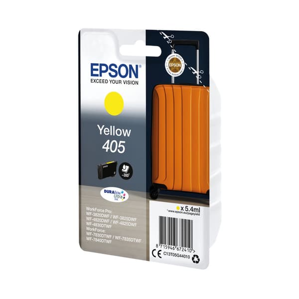 Epson 405 Gul 300 sidor bläck C13T05G44010