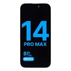 LCD-enhet kompatibel med iPhone 14 Pro Max (Eftermarknad: AQ7 / Incell) (80HZ)